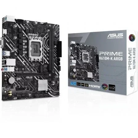 Asus Prime H610M-K ARGB DDR5 micro ATX Asus Prime H610M-K ARGB DDR5 micro ATX